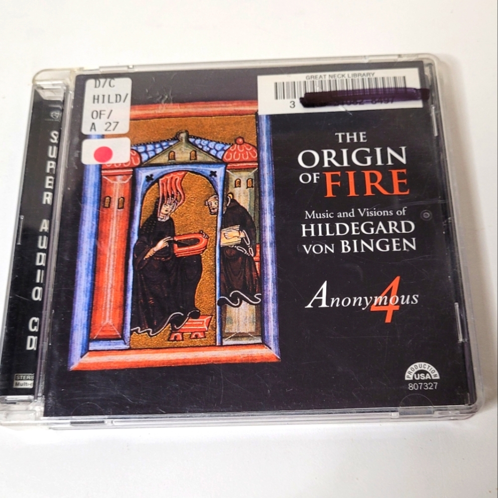 The Origin of Fire Music and Visions of Hildegard von Bingen Anonymous 4 on CD